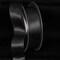 The Ribbon People Black Double Face Solid Wired Craft Ribbon 1" x 44 Yards